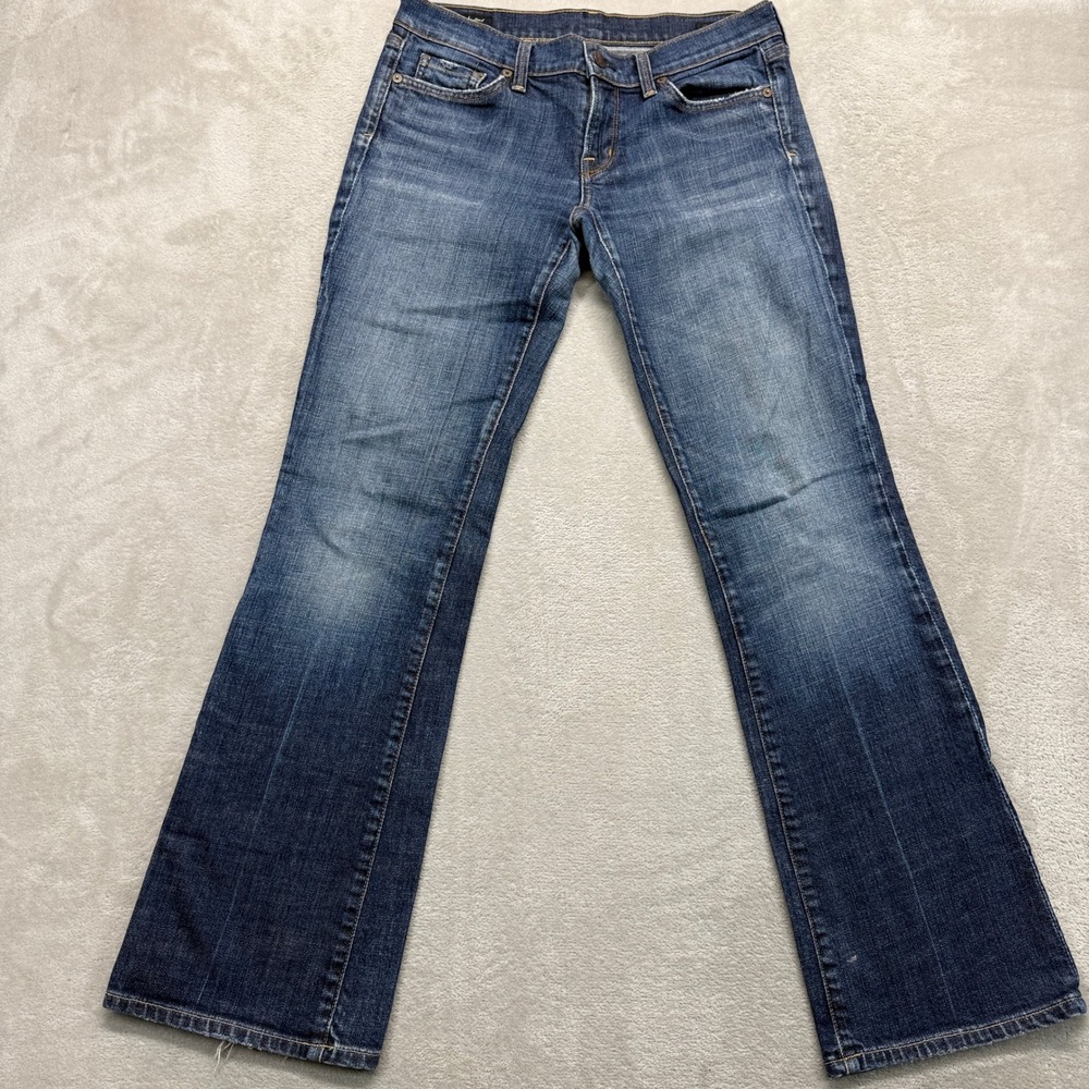 Citizens Of Humanity Blue Boot Cut Jeans